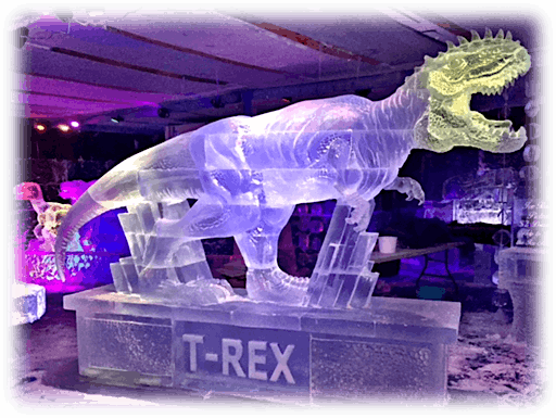 3rd Annual Lake James Ice Festival – Jurassic Ice Park