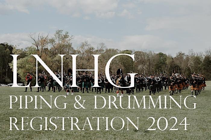 LNHG Piping and Drumming Registration 2024