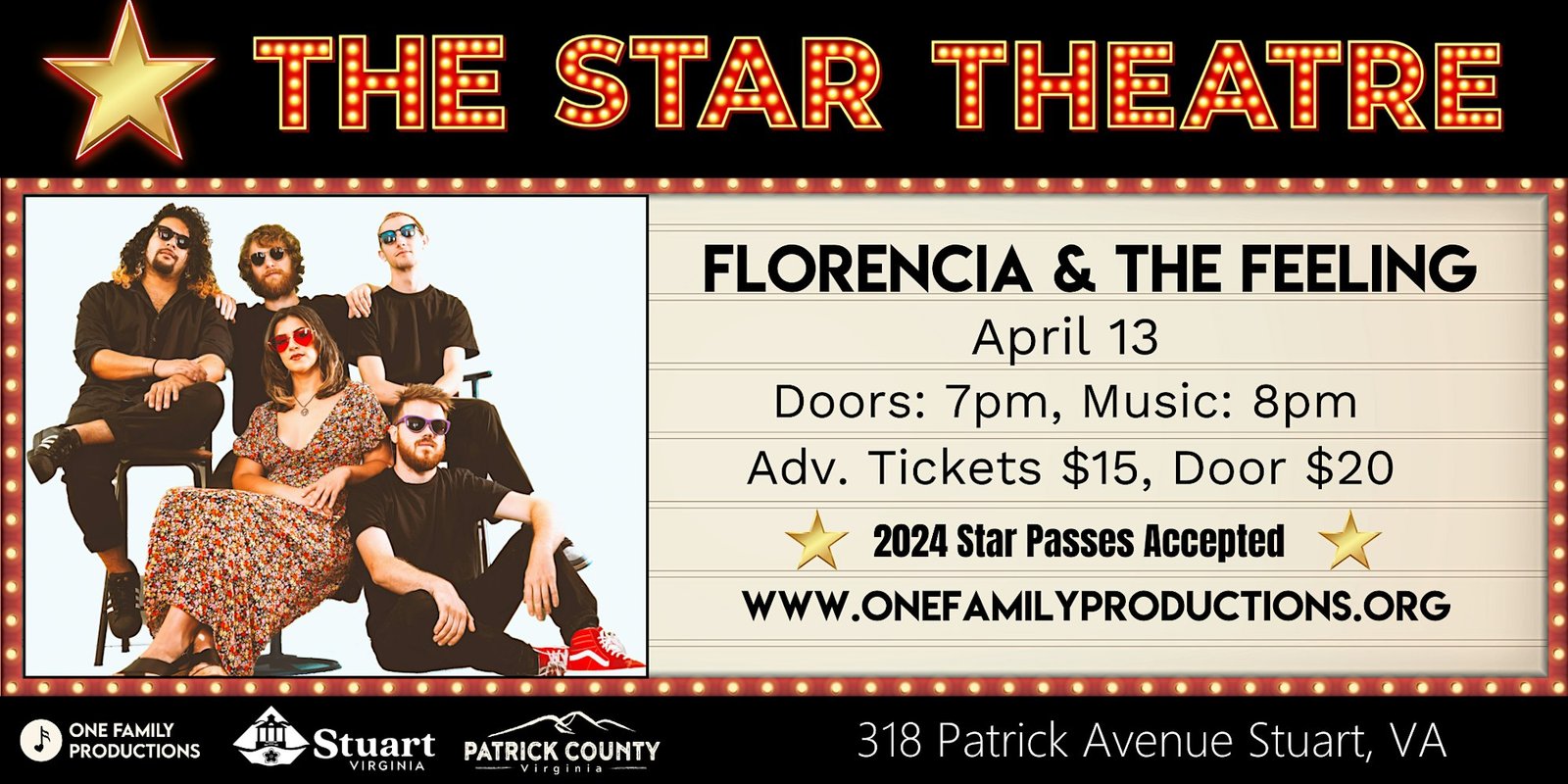 Florencia & The Feeling @ The Star Theatre