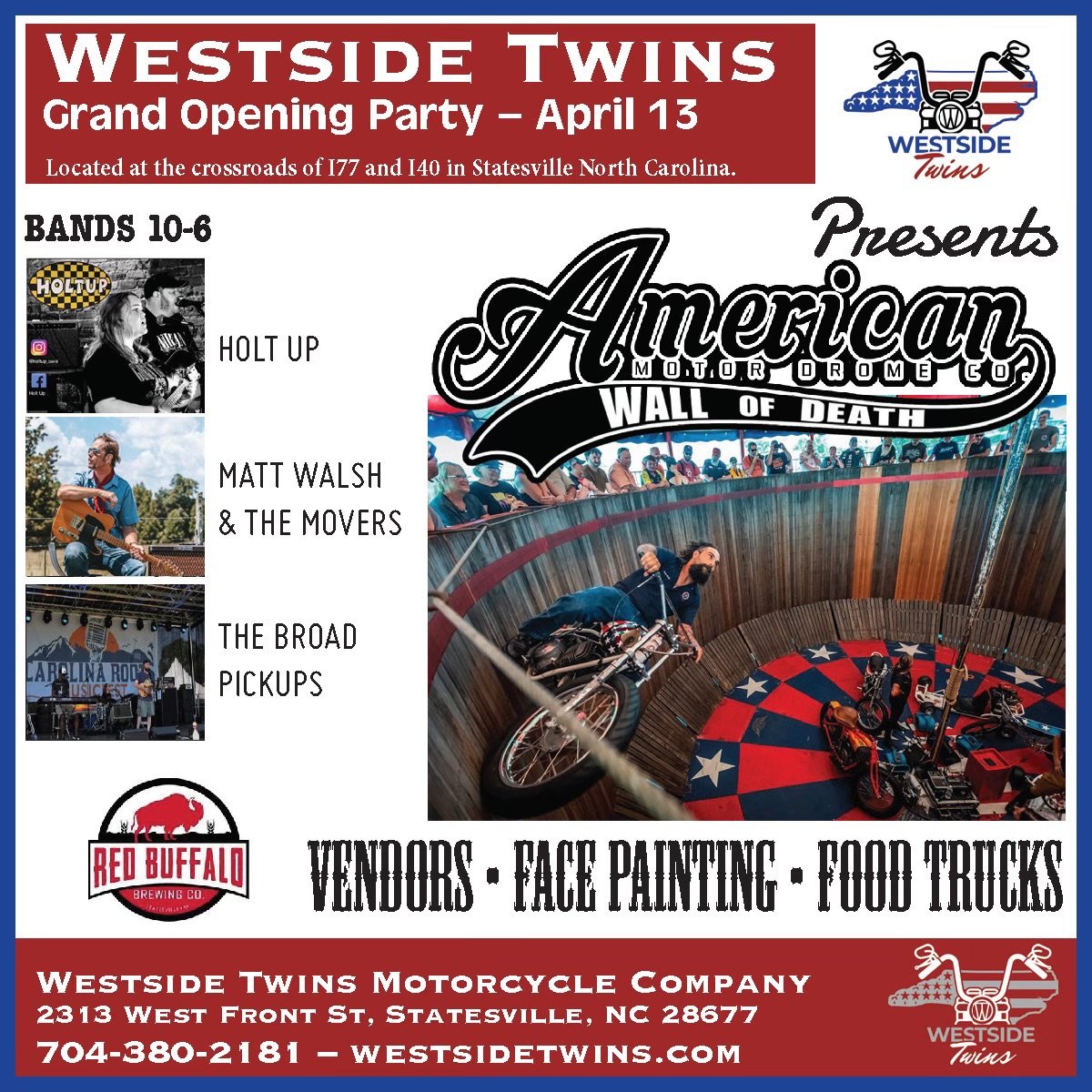 GRAND OPENING Event – Westside Twins Motorcycle Company