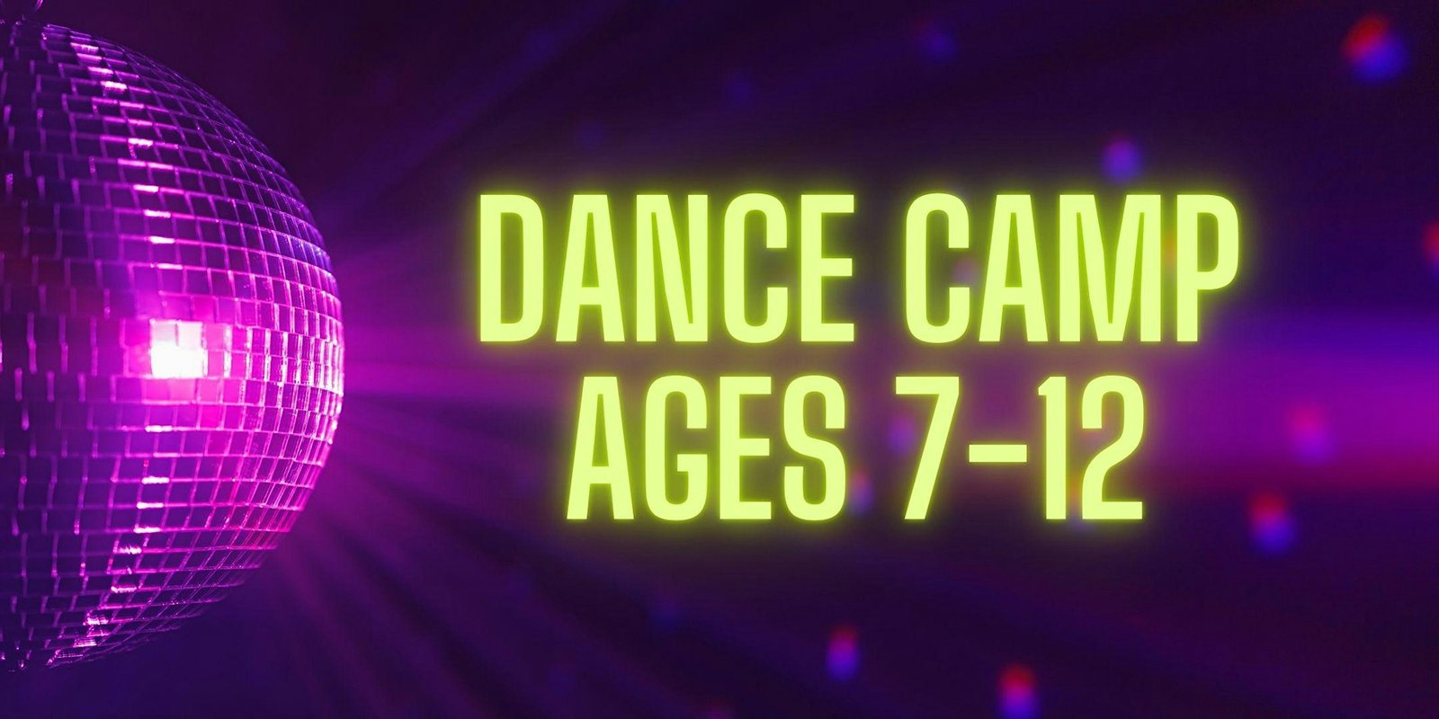 Dance Camp 2024 – Ages 7-12