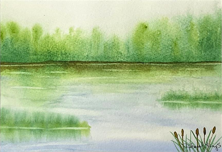Landscape  – Simple Watercolor Class