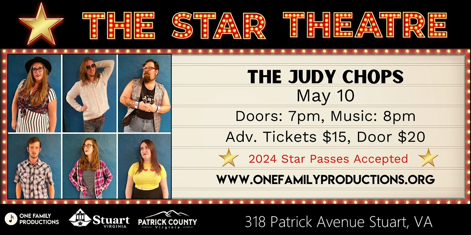 The Judy Chops @ The Star Theatre