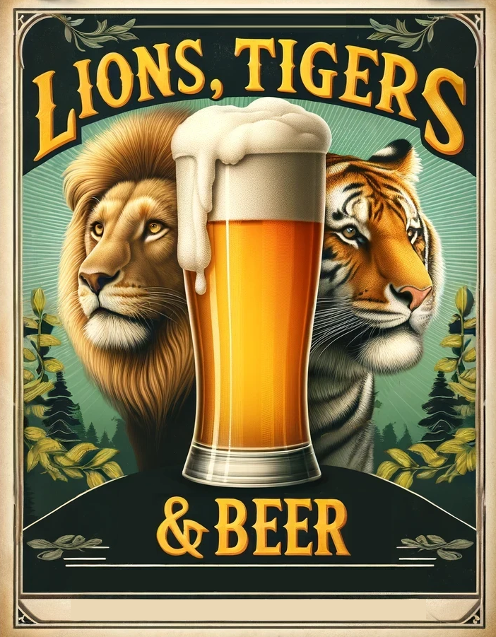 Lions, Tigers & Beer at the Animal Park
