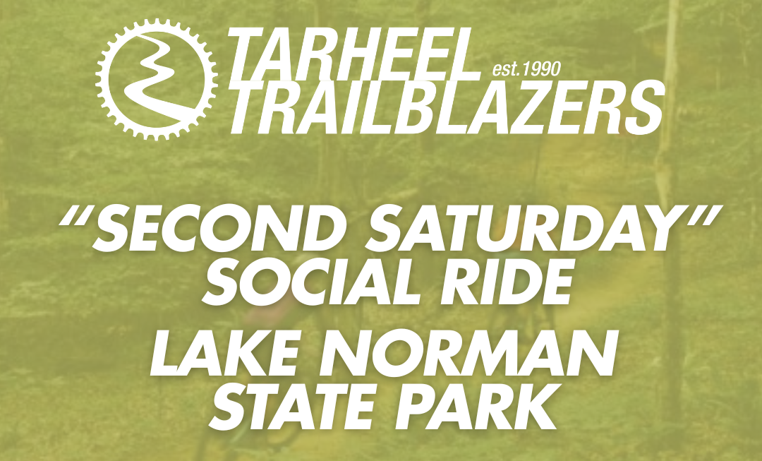 Second Saturday Social Ride – Lake Norman State Park