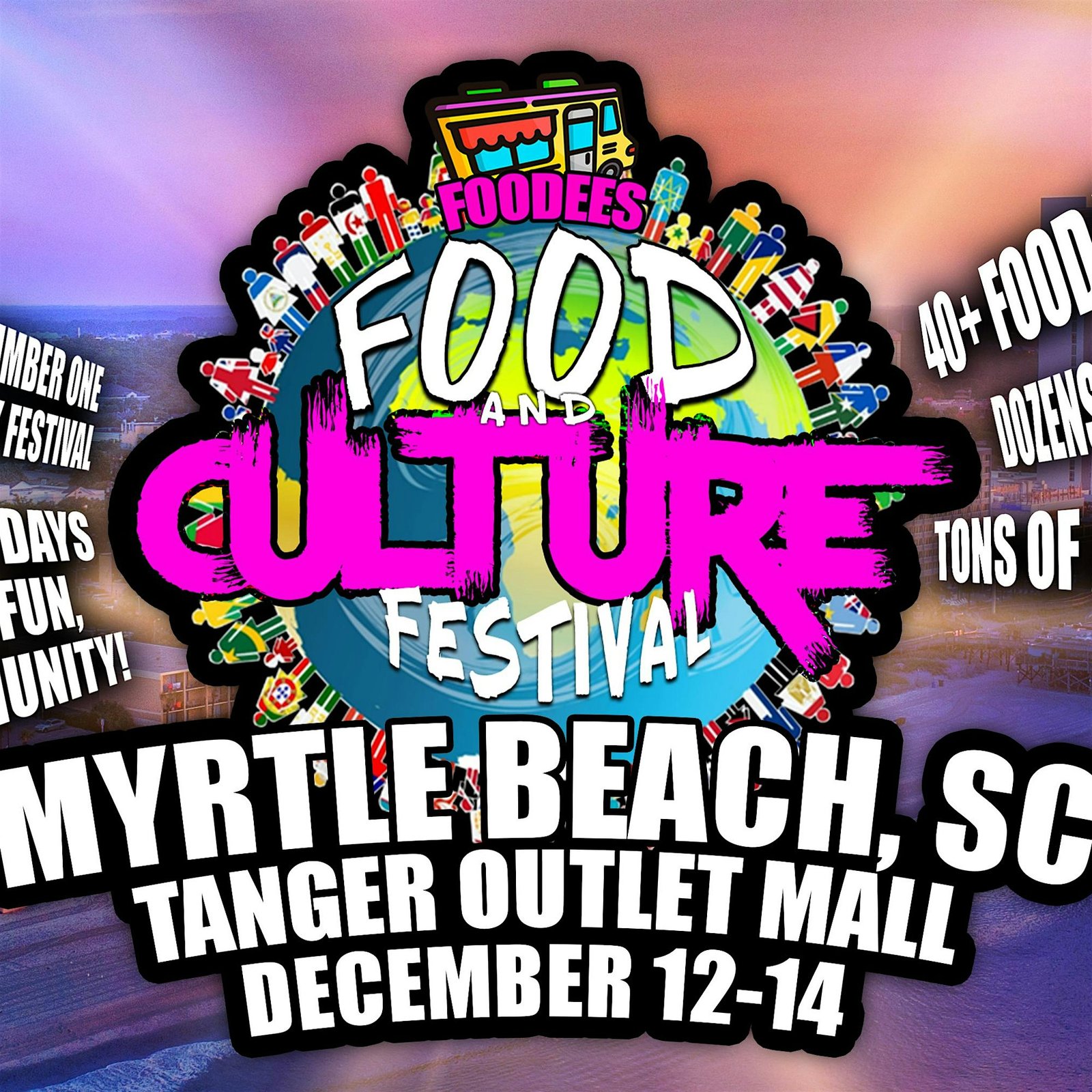 Foodees Food & Culture Festival, Myrtle Beach, South Carolina