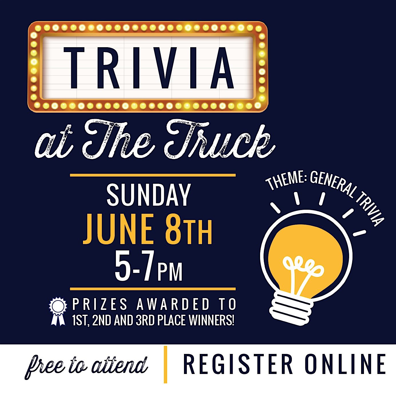 Trivia at the Truck: General Trivia