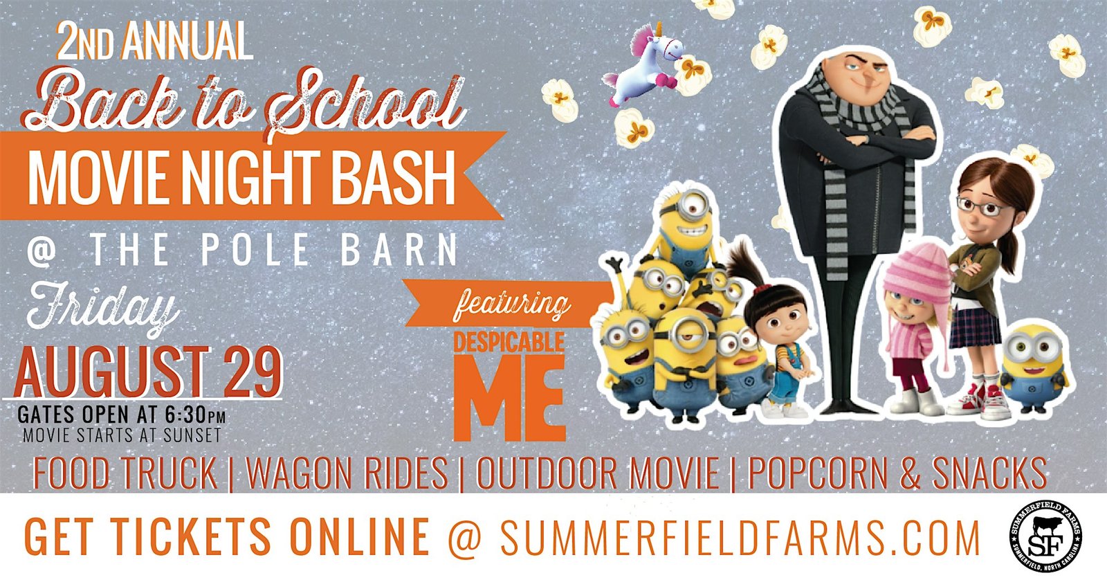 Back to School Movie Night Bash