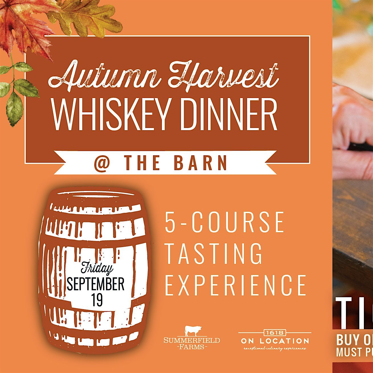 Autumn Harvest Whiskey Dinner 2025