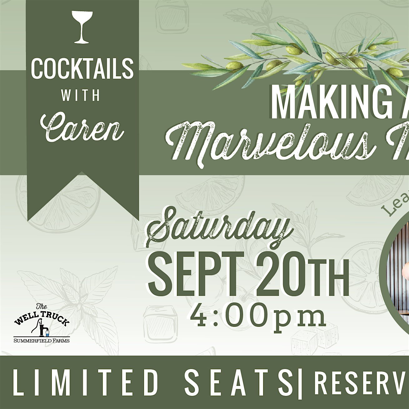 Cocktails with Caren: The Making of a Marvelous Martini