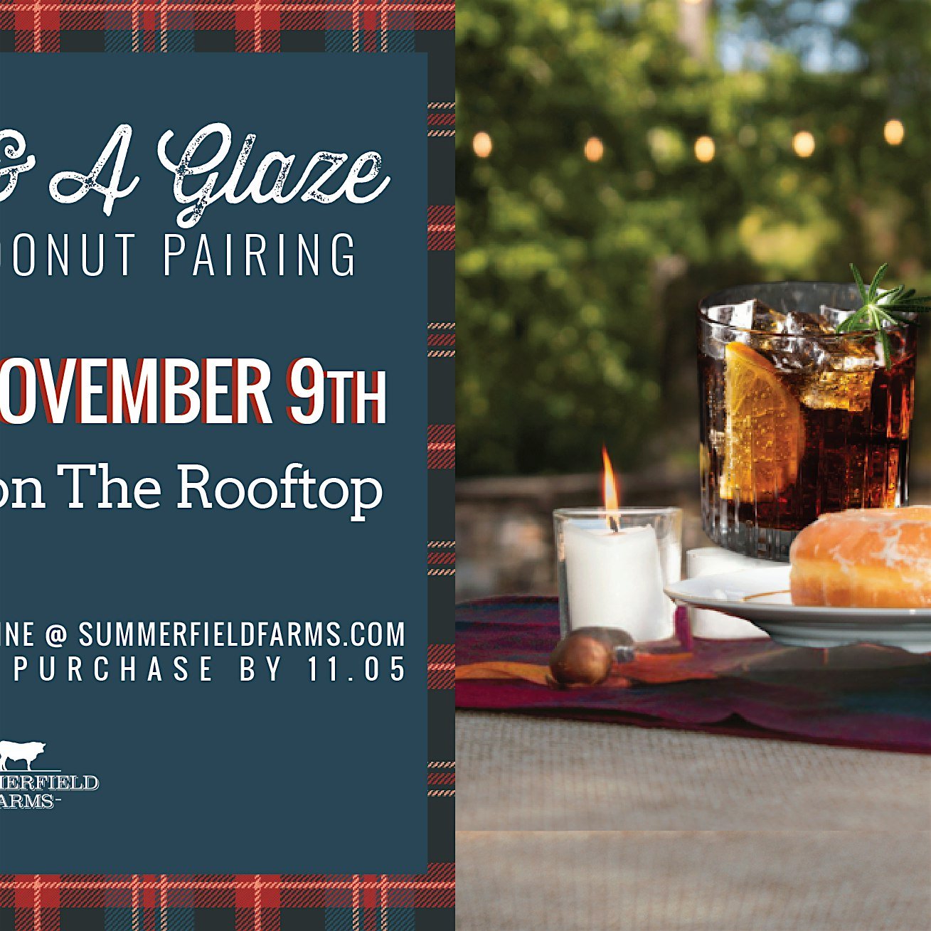 A Twist and A Glaze: Cocktails & Donuts on The Rooftop