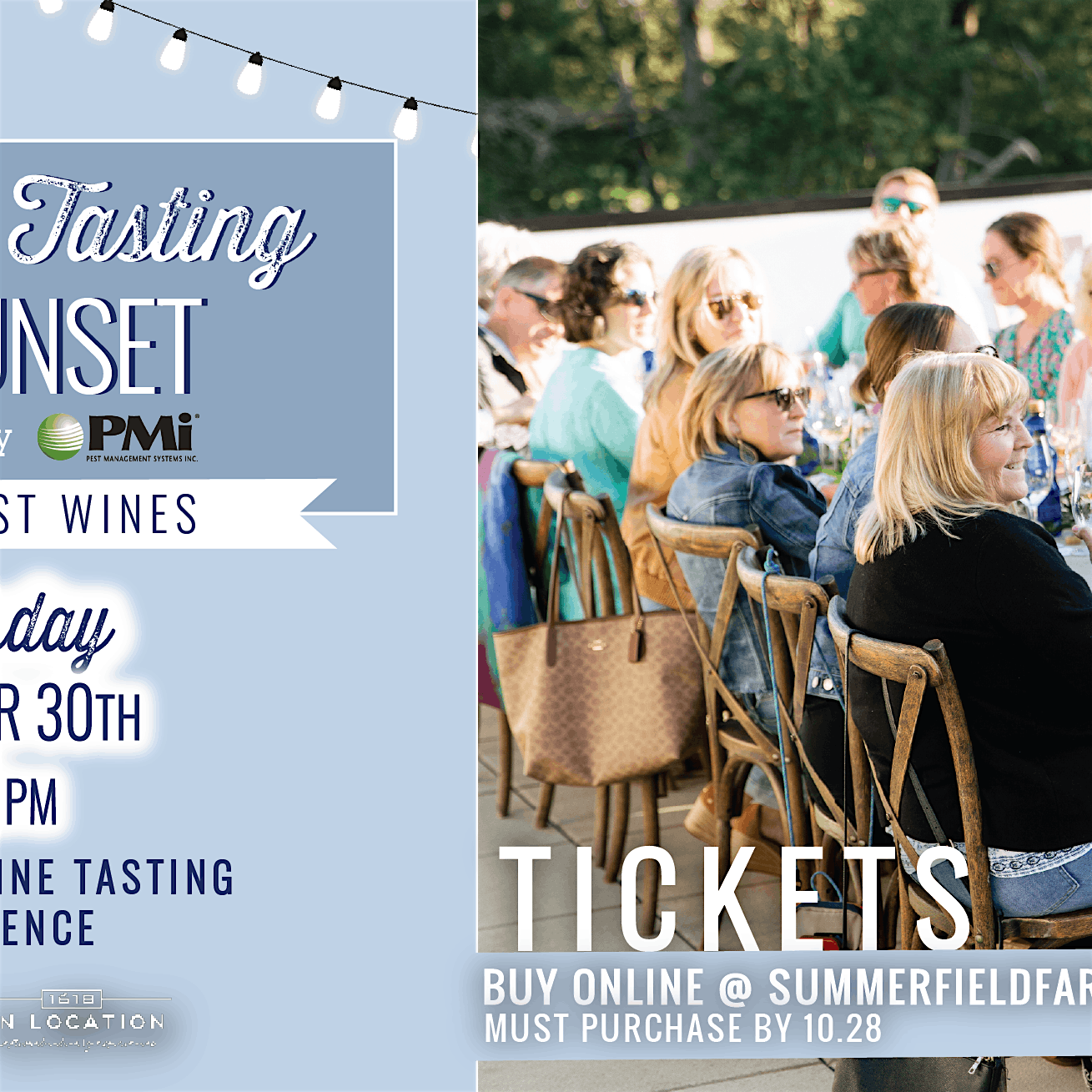Rooftop Wine Tasting at Sunset  presented by PMI: East Coast Wines