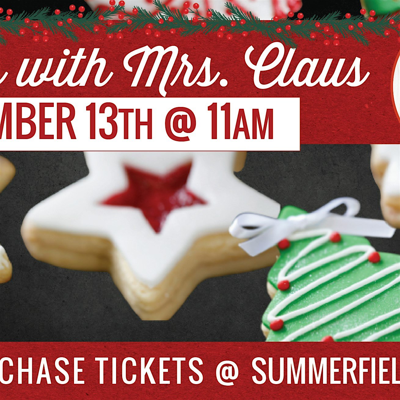 Cookies with Mrs. Claus