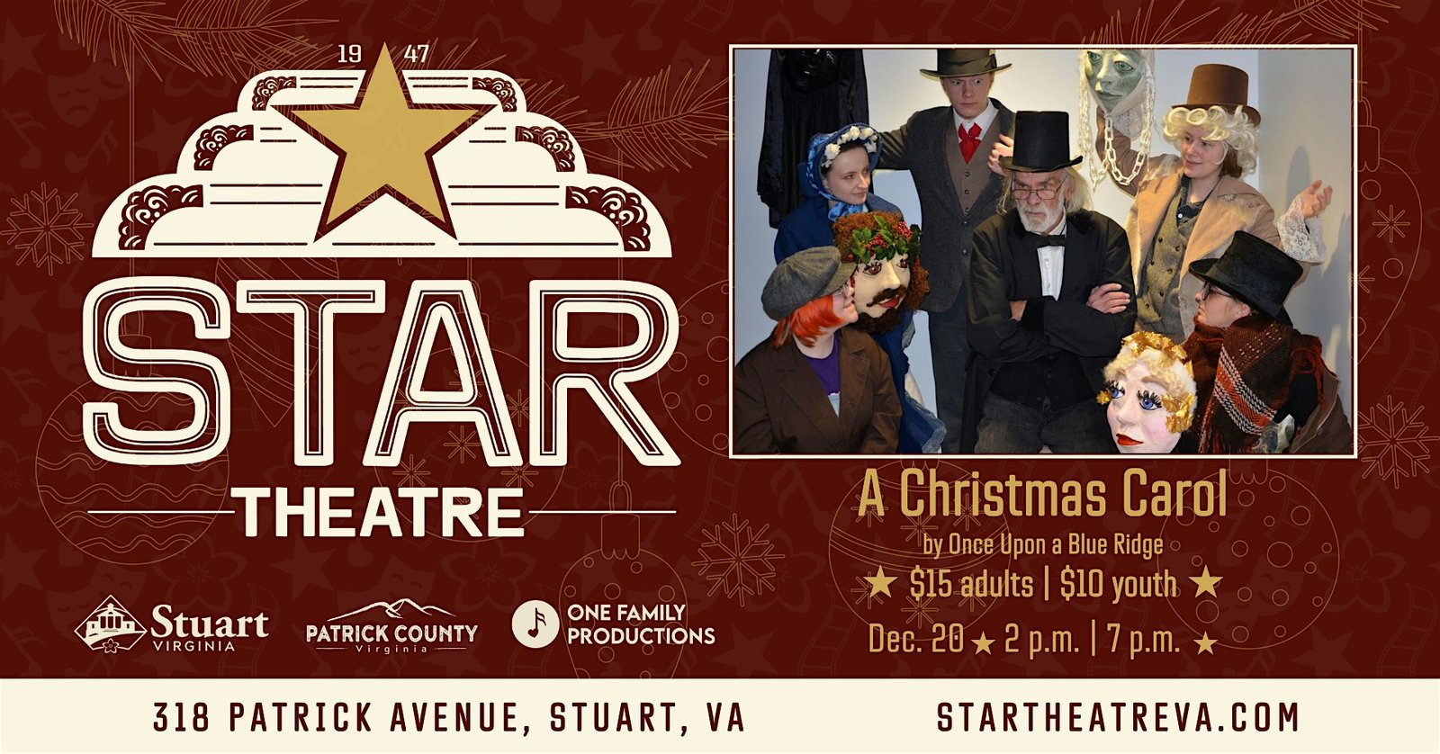 A Christmas Carol at the Star Theatre
