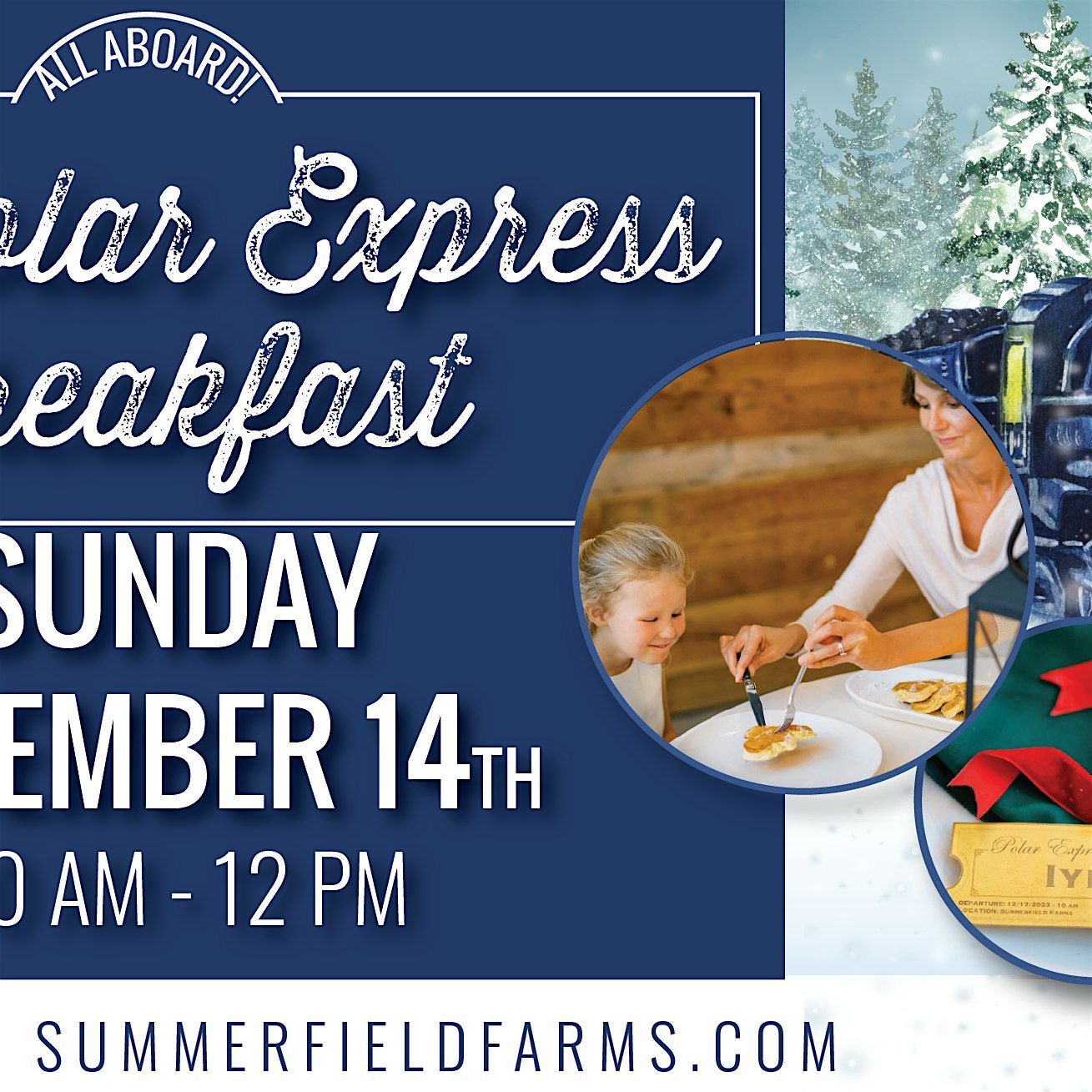Polar Express Breakfast
