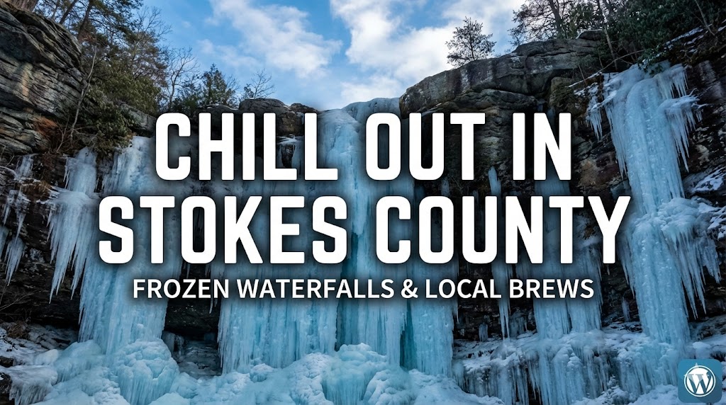 Chill Out in Stokes County: Frozen Waterfalls & Local Brews